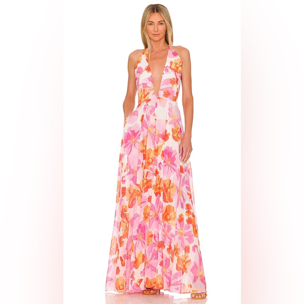 Sau Lee Floral Julianna Jumpsuit